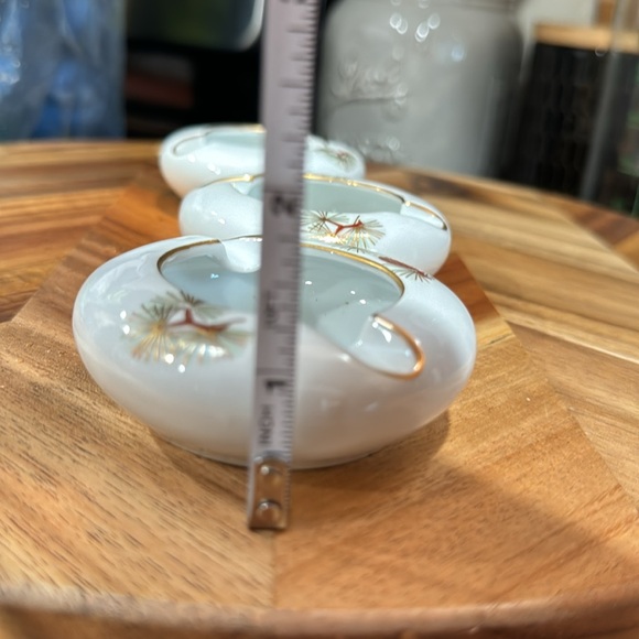 VTG Hand painted-made in Japan Fukagawa Arita Pinecone porcelain - Picture 7 of 7